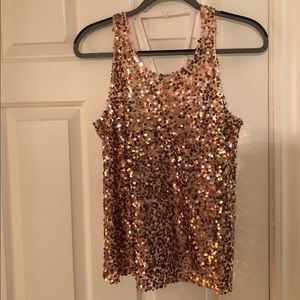 FREE PEOPLE | INTIMATELY Sequin Tank in Rose/Tyrie
